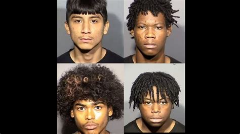 Jonathan Lewis Murder Las Vegas Police Release Mugshots Of 4 Suspects Hindustan Times