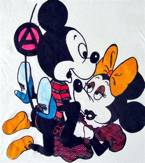 Seditionaries Sex Mickey Mouse Punk Tshirt Mickey