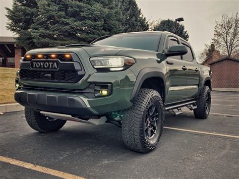 Green Toyota Tacoma Lifted Trucks For Sale
