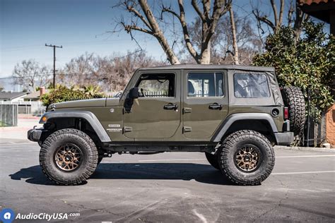 07 18 Jeep Wrangler 17x85 Wheels Tires Suspension Package Deal