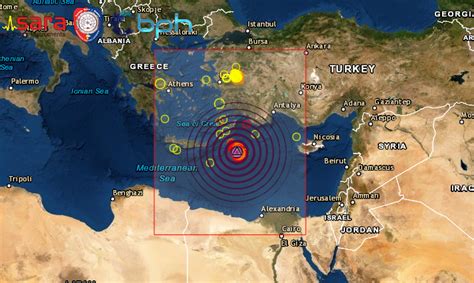 Tre minuti dopo, una seconda scossa, di magnitudo 4.1, è stata avvertita sempre in adriatico. FORTE SCOSSA DI TERREMOTO DI Mwp 6.0 IN GRECIA ...