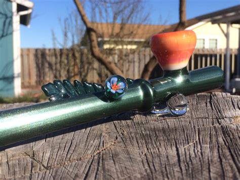 Piece Of The Week Spring Glass Peace Pipe Weedist