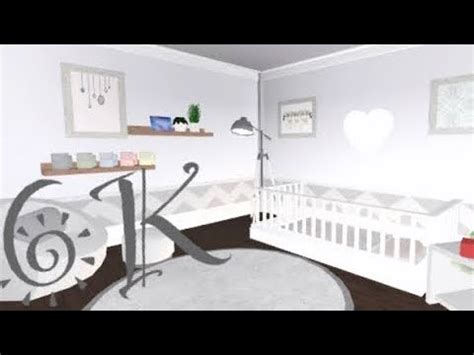 Bloxburg||toddlers room||speed build|| - YouTube