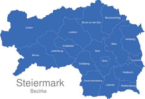 Reisemobilstellplatz in steiermark über eine interaktive karte schnell finden. Steiermark Bezirke interaktive Landkarte | Image-maps.de