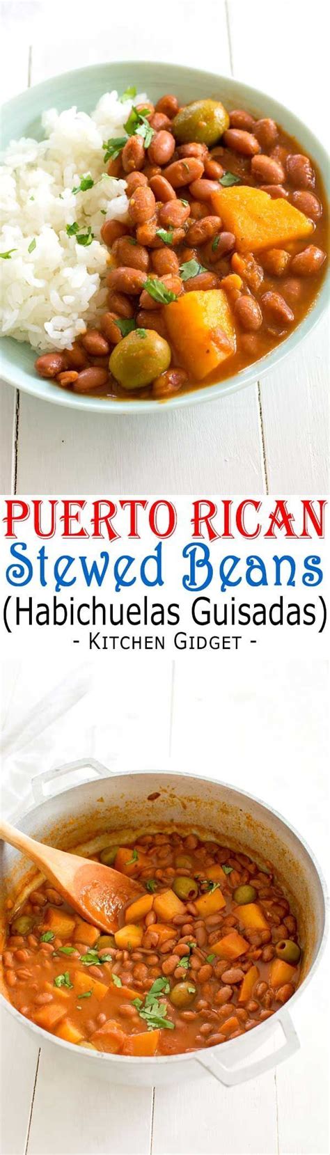 Add pork and saute until browned, about 7 minutes. Puerto Rican Rice and Beans (Habichuelas Guisadas) | Easy ...