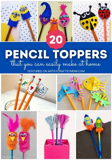 Pencil Toppers Ideas
