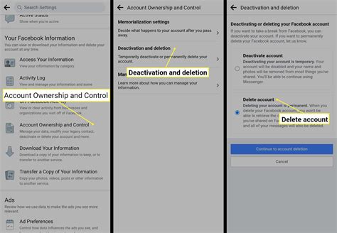 How To Delete Facebook Account Permanently From Mobile Joe Tech