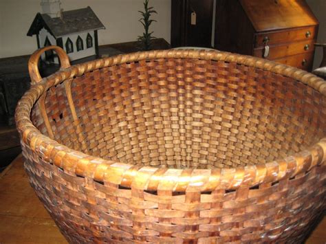 Large Antique Basket For Sale At 1stdibs