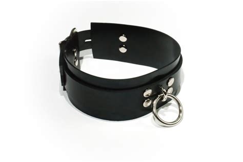 Locking Latex Rubber Collar And Cuff Set 5 Pieces