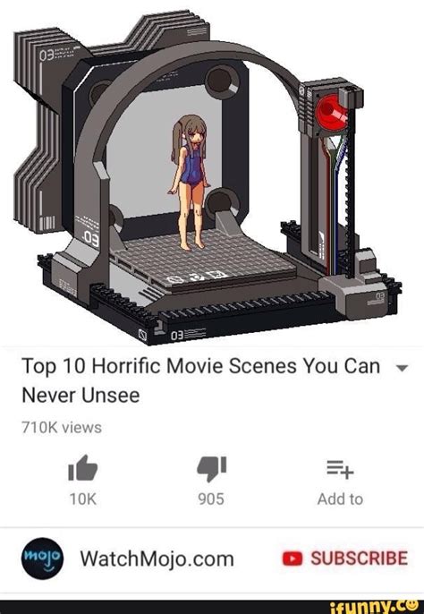 Top 10 Horrific Movie Scenes You Can Never Unsee 710k Views 905 Add To