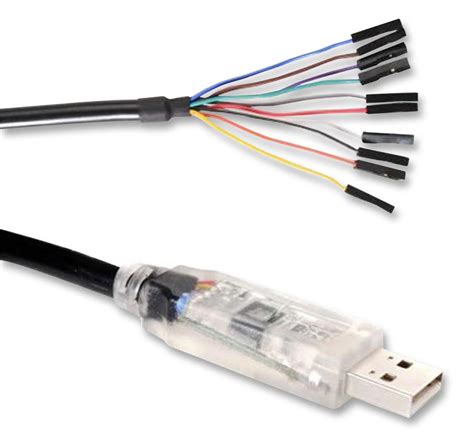 C232hd Edhsp 0 Ftdi Cable Usb A Uart Salida 045a5v Farnell Es