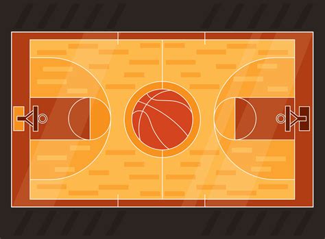 Basketball Court Clip Art Free
