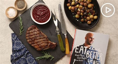 2 rib eye steaks, about 3.5cm thick, at room temperature. Rib Eye With Cherry Steak Sauce Recipe - Thrive Market