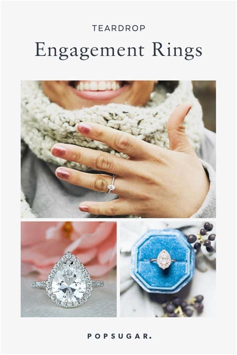 Teardrop Engagement Rings Popsugar Love And Sex Photo 35