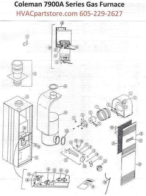 Coleman Furnace Parts Diagram