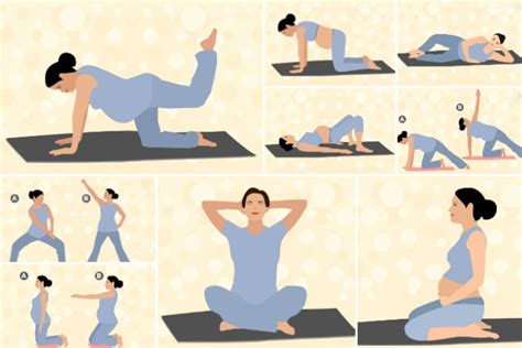 Safe Yoga Poses For Pregnancy Yogawalls