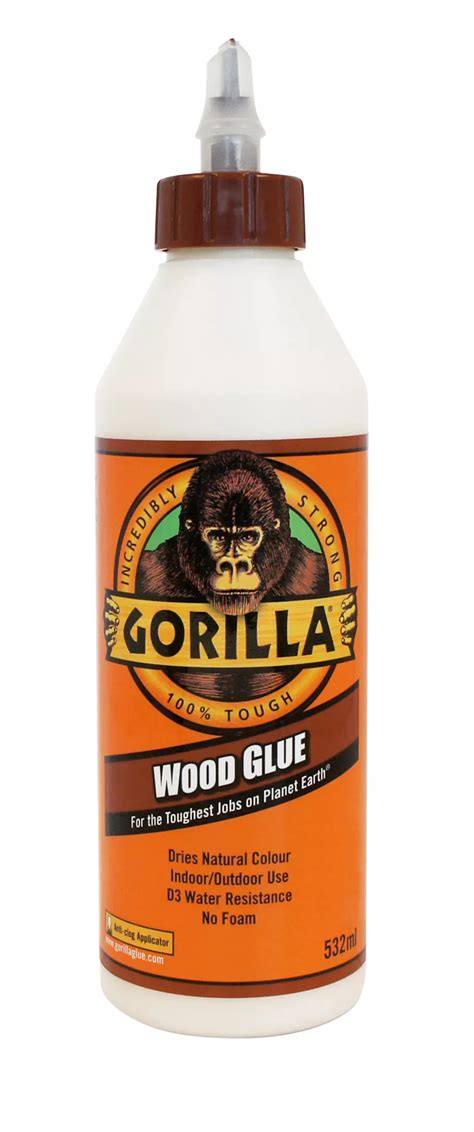 Gorilla Wood Glue 532ml Departments Diy At Bandq
