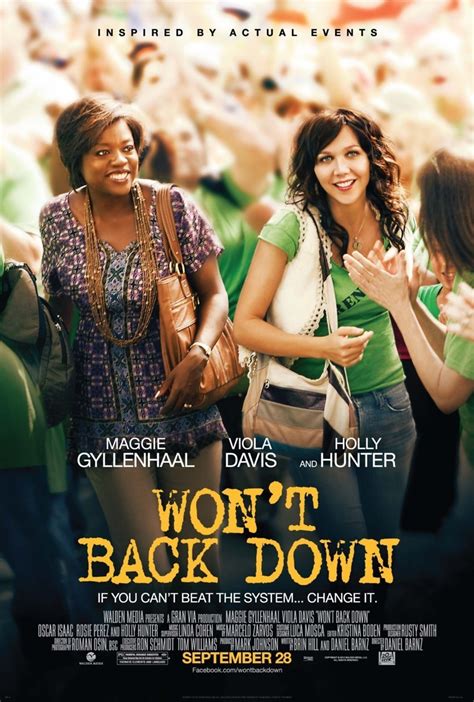 Emily giffin series, a selfie with movie producer molly smith, and a video of her entering a conference room at netflix's office. Won't Back Down DVD Release Date January 15, 2013