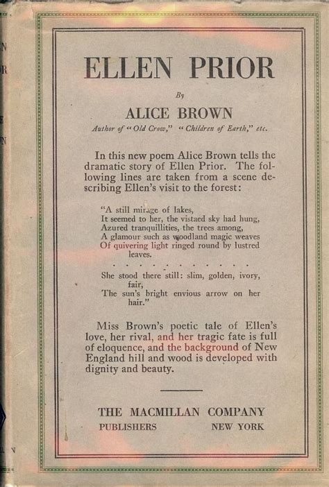 Ellen Prior Alice Brown