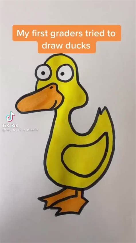 My First Graders Tried To Draw Ducks Cf Tiktok Teacher Ifunny Brazil