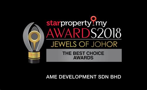 StarProperty My Awards 2018 Winners AME Elite Consortium Berhad