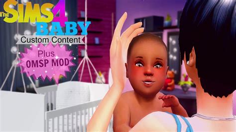 The Sims 4 Custom Content Baby Edition Crib Mod And Omsp