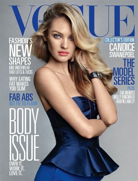 Vogue Australia June 2013 Vogue Australia Candice Swanepoel Vogue