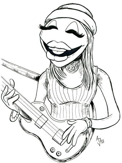 Download the perfect pencil drawing pictures. Electric Mayhem: Janice by AtlantaJones on DeviantArt