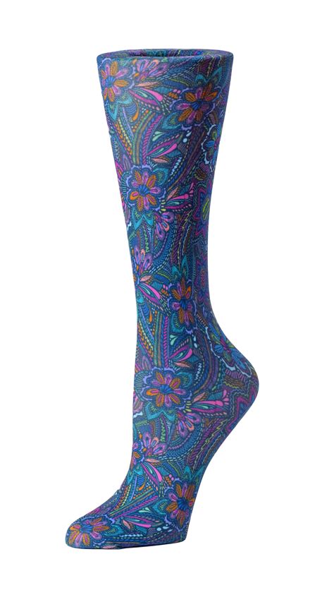 Buy Bright Flowers Cutieful Compression Socks Cutieful Online At Best Price Oh