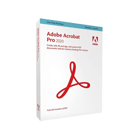 Adobe Acrobat Pro 2020 盒裝版 中文 Windowsmac 永久授權 65310792