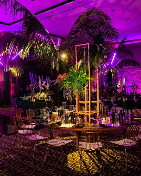 Epic Jungle Themed Party Inspiration From Engage19 Nizuc Perfete