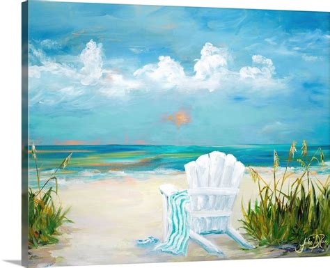 Beach Scene Ii Beach Scene Painting Abstract Canvas Painting Canvas