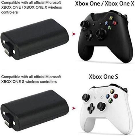 2pack For Official Microsoft Xbox One Controller Play And Charge Kit
