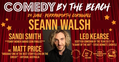 comedy by the beach seann walsh the watering hole
