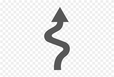 Winding Road Sign Road PNG FlyClipart