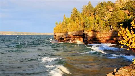 Shoreline Of Lake Superior In The Upper Peninsula Michigan Image