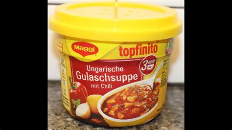 From Germany Meal From Germany Maggi Topfinito Goulash Soup