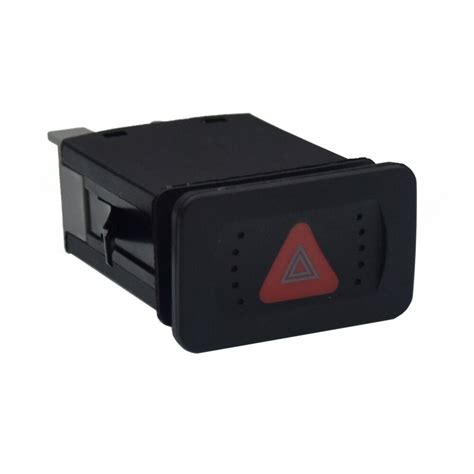 Emergency Hazard Flasher Warning Light Switch Button For Vw Golf Mk