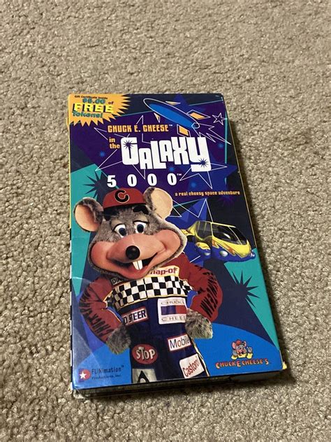 Chuck E Cheese 1999 In The Galaxy 5000 Vhs Rare And Htf 3905399320