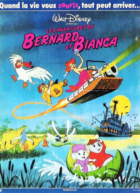 Les Aventures De Bernard Et Bianca Blu Ray Walt Disney Affiches De