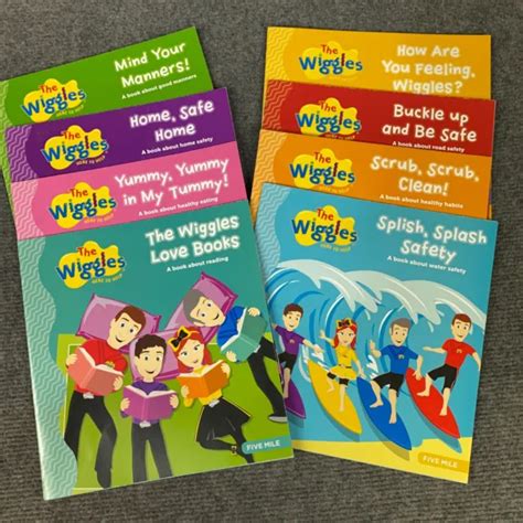 The Wiggles Here To Help 2020 Bundle 8 X Books Kids Easy To Read