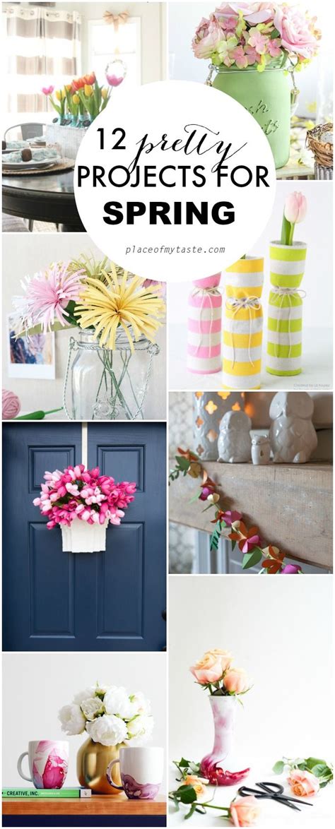 These Pretty And Easy Spring Projects Are Fun To Make And They Are All