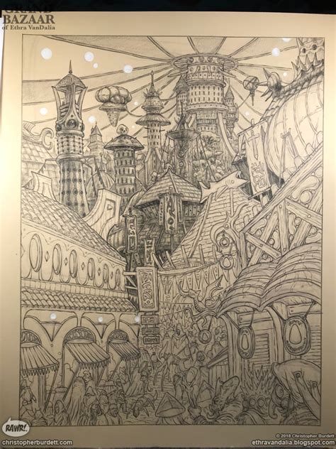 The Doodles Designs And Art Of Christopher Burdett The Grand Bazaar