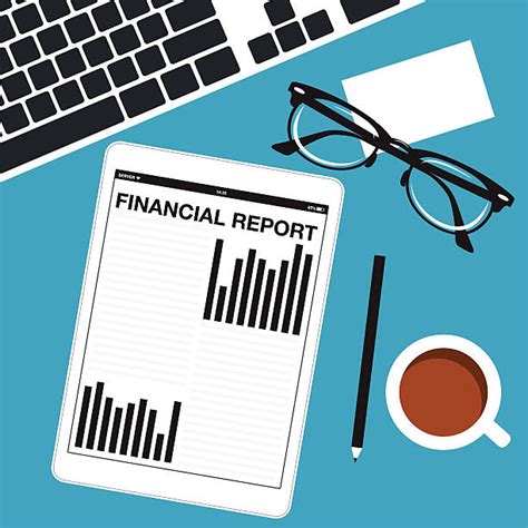 Best Financial Report Illustrations Royalty Free Vector Graphics