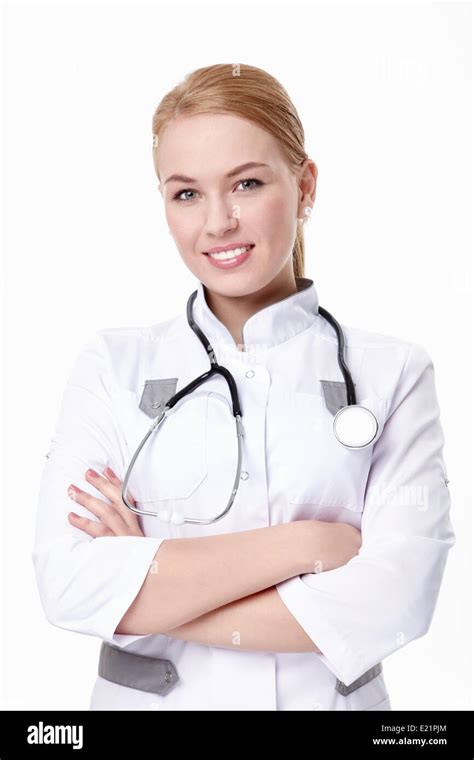 Doctor With Stethoscope Stock Photo Alamy