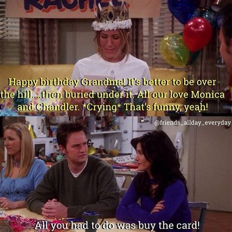 The one with the when rachel turns 30, the gang reminisces about their 30th birthdays. You had one job.... #FRIENDS | Funny dating memes, You had ...