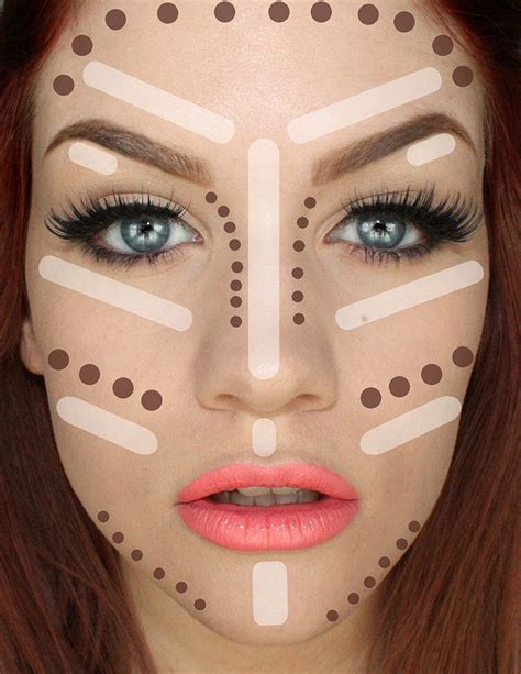 How To Contouring And Highlighting Your Face With Makeup