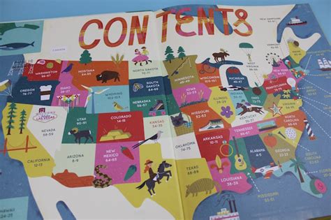 ‘the 50 States A Beautifully Illustrated Book Of Maps