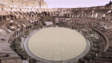 Romes Colosseum Will Get A New High Tech Floor Design Ie