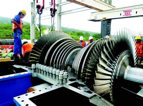 Power Generation Equipment Steam Turbine Generator Fuji Electric Corp Of America